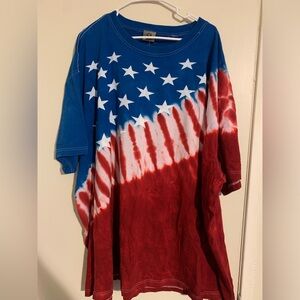 Liquid Blue - American Flag Tie Dye